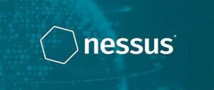 Nessus vulnerability scanner assessing network security.