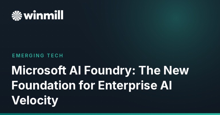 Microsoft AI Foundry: The New Foundation for Enterprise AI Velocity