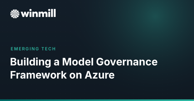 Building a Model Governance Framework on Azure