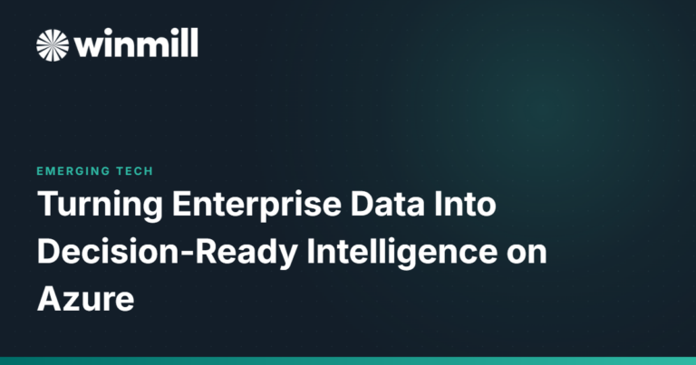 Turning Enterprise Data Into Decision-Ready Intelligence on Azure
